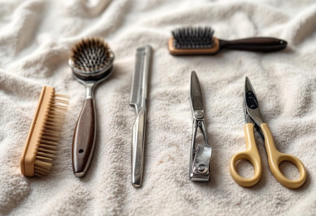 Trousse de toilettage pour chat à poils longs : l&rsquo;essentiel à portée de main
