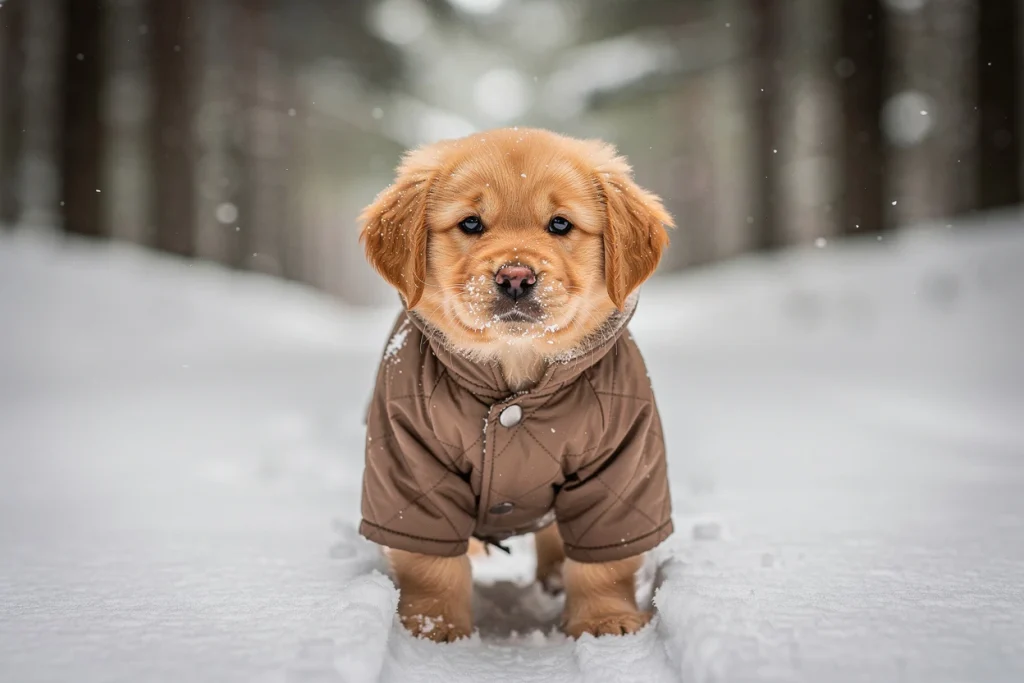 Pourquoi opter pour un manteau pour chien en hiver ?