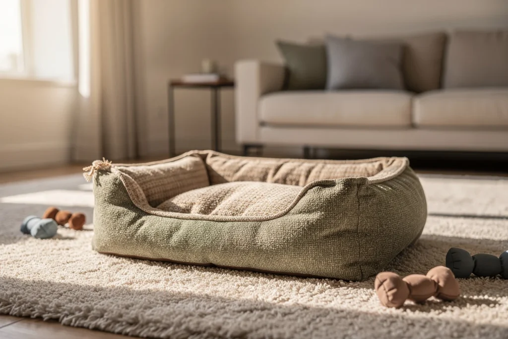 Bien-être canin : pourquoi opter pour un panier plutôt qu’un coussin ?