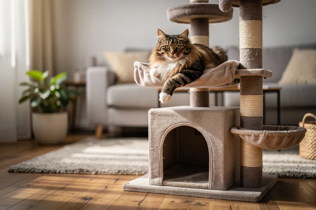 Pourquoi investir dans un arbre à chat avec des zones de couchage est une bonne idée